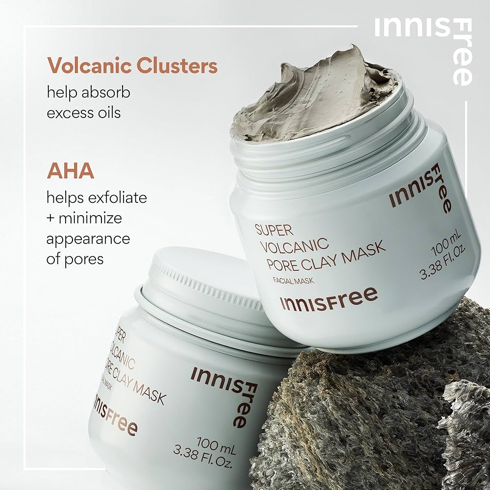 Innisfree Super Vocanic Pore Clay Mask 100ml
