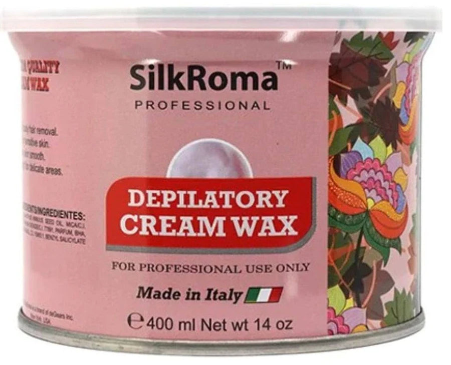 SilkRoma Depilatory Wax Honey MADE IN ITALY 14oz