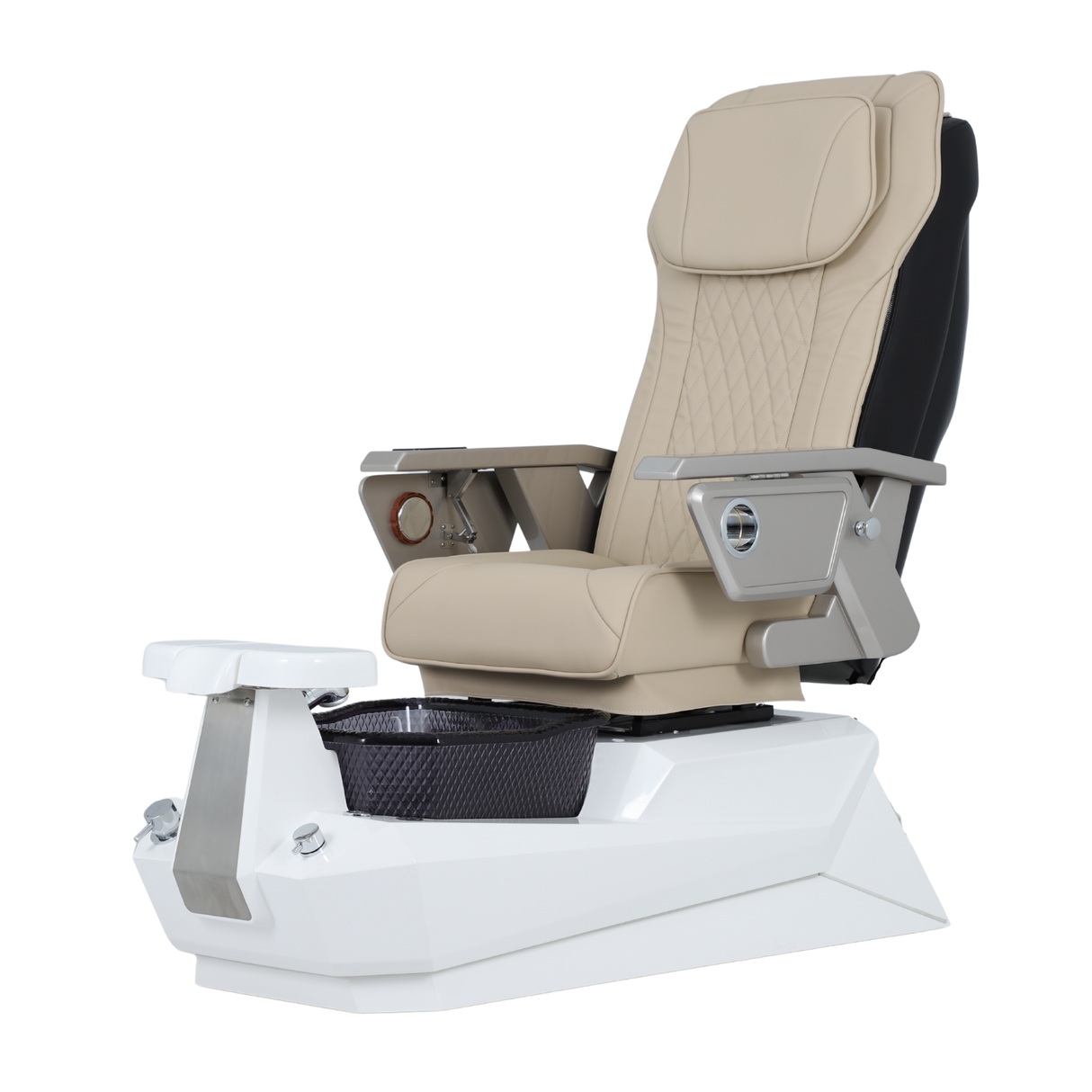 CROWN Pedicure Chair Model Z1 With Mattalic Beige Armrest (PLEASE CALL FOR INQURY)
