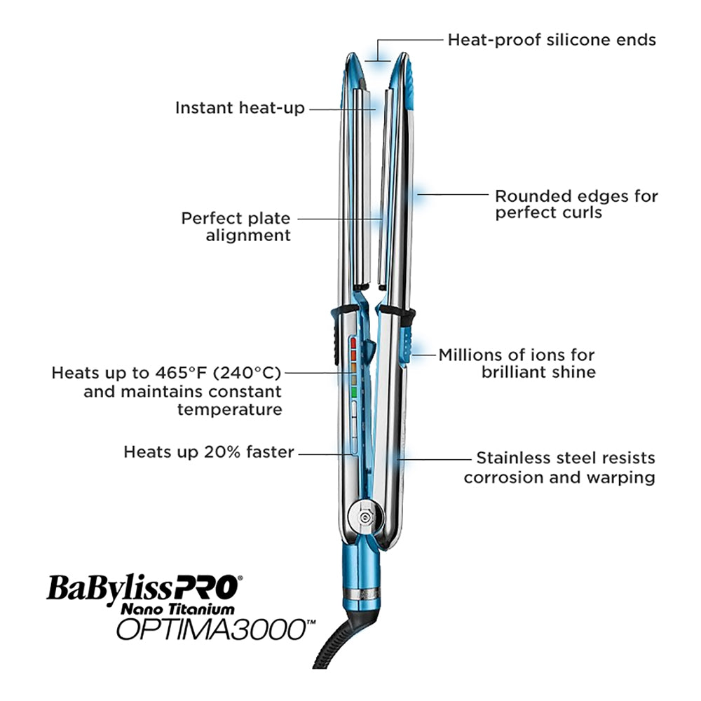 Babyliss Pro Nano Titanium Optima 3000 1 1/4" 32mm