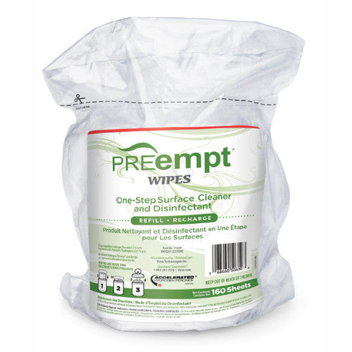 Preempt Wipes Refill Pack 160 Wipes