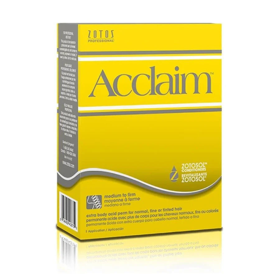 Zotos Acclaim Extra Body Acid Perm Med To Firm (For Professional Use Only)