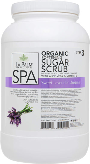 La Palm Hot Oil Sugar Scrub Lavender