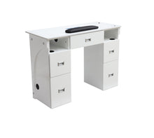 Load image into Gallery viewer, Modern Nail Table With Built In Vacuum Model N55
