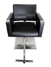 Charger l&#39;image dans la galerie, Euro Salon Chair With Stainless Steel Frame Model 613
