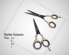 Load image into Gallery viewer, Silver Star Professional Barber Scissors
