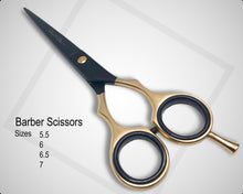 Load image into Gallery viewer, Silver Star Professional Barber Scissors
