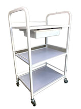 Trolley With 3 Tier & Slide Out Tray Model 4238