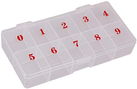 Empty Label Nail Tip Box