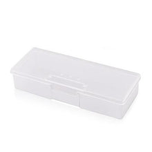 将图片加载到图库查看器，Empty Multifunctional Rectangular Storage Box - Nail Jewelry Storage Box Polished Manicure Toolbox
