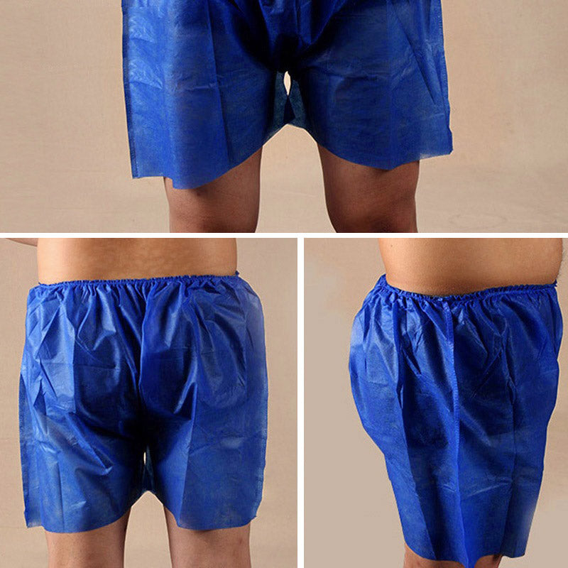 Disposable Blue Unisex Boxers