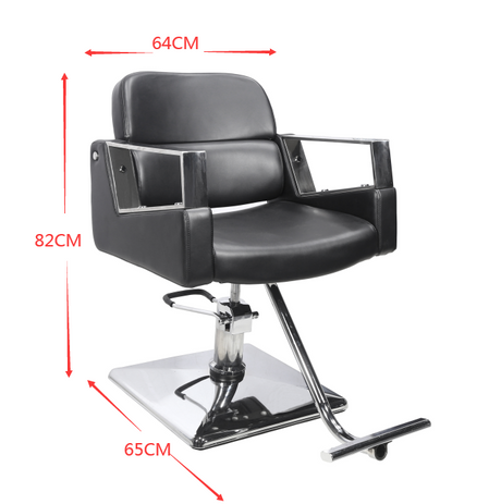 Model 642 Styling Chair With Modern Arm Rest With Extra Back Support