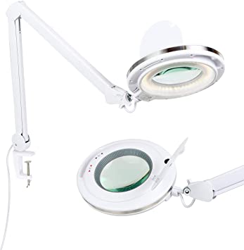 LED Magnifying Light Color Adjustable & Dimmable - 1.75x Magnification