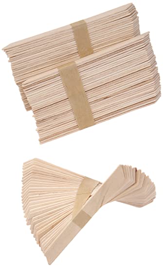 Mini Angled Waxing Spatula 100pcs/Box