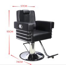 Charger l&#39;image dans la galerie, All Purpose Salon Chair, Hydraulic Adjustable Height, Reclinable Back Support MODEL 9206

