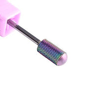 将图片加载到图库查看器，Titianium Carbide Bit Rainbow Nail Drill Bit 3/32
