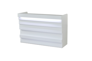 Modern Reception Desk With Led Lights R28 (Please Call For Purchase)
