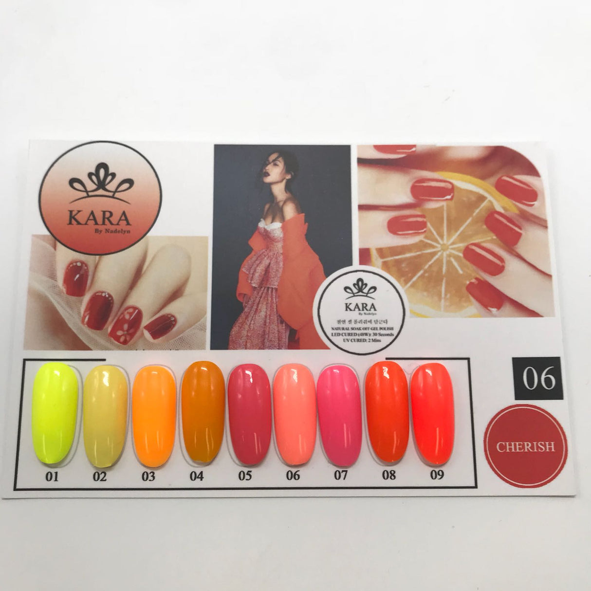 Kara By Nadelyn Korean Gel Polish Set 6