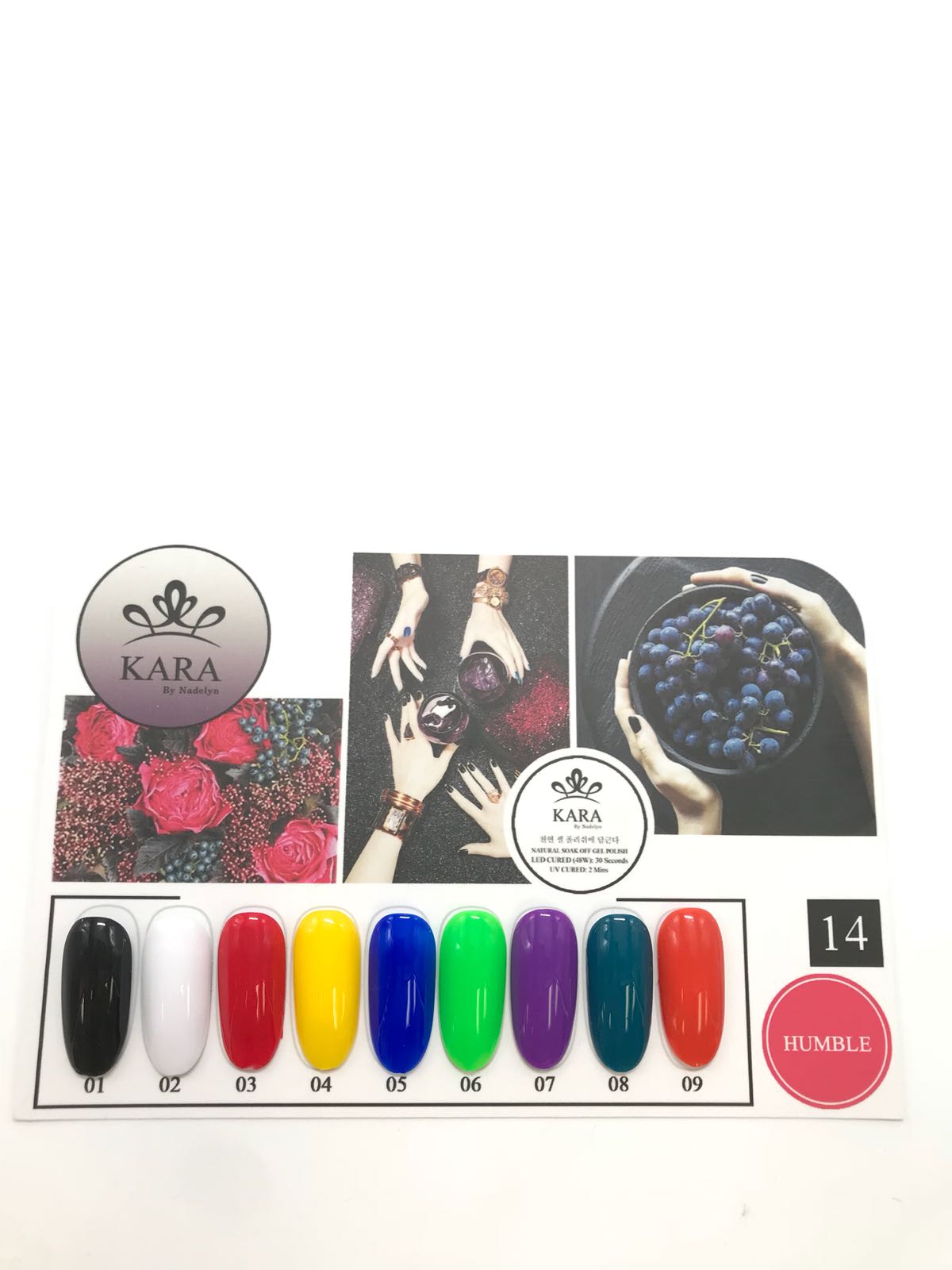 Kara By Nadelyn Korean Gel Polish Set 14