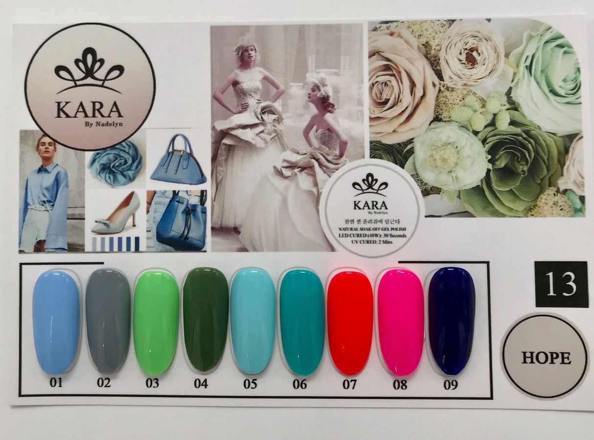 Kara By Nadelyn Korean Gel Polish Set 13