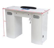 Load image into Gallery viewer, Modern Nail Table With Built In Vacuum Model N55
