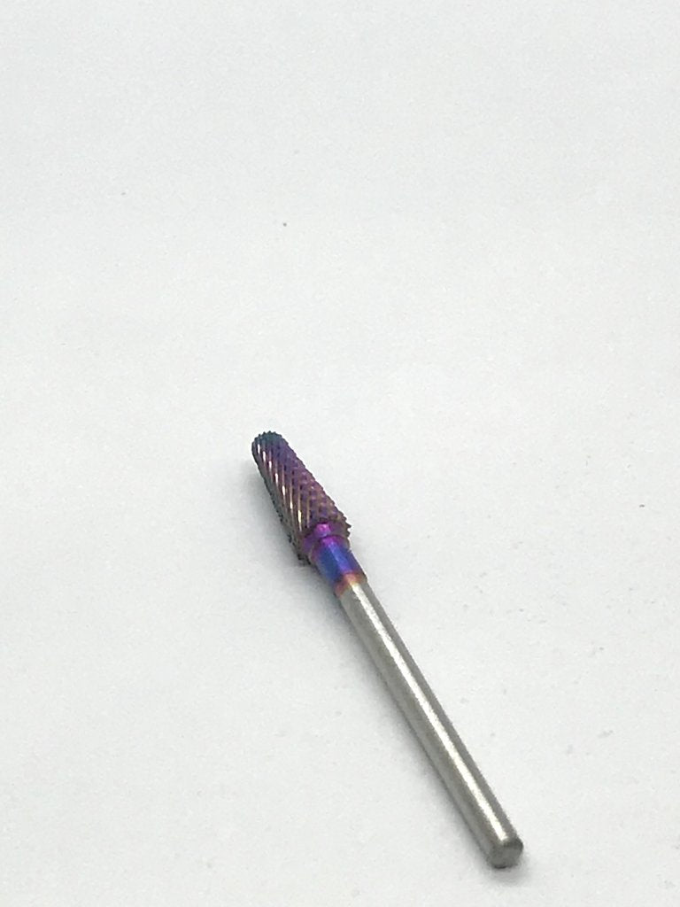 Titianium Carbide Bit Rainbow Nail Drill Bit 3/32