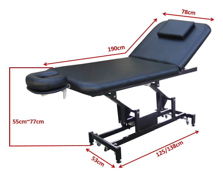 Electric Treatment Table With 2 Motorized Height & Backrest Model 2115 (PLEASE CALL FOR INQURY)