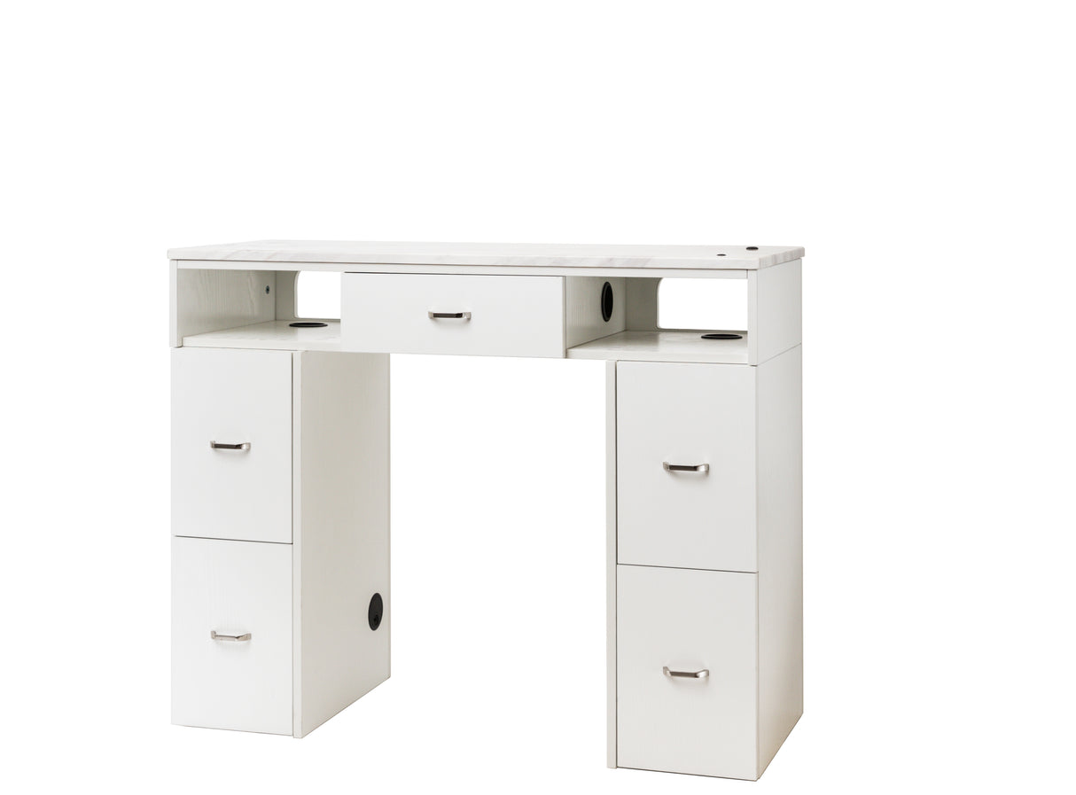 Nail Table With Marble Counter Top Model C86 (Call For Inquiry)
