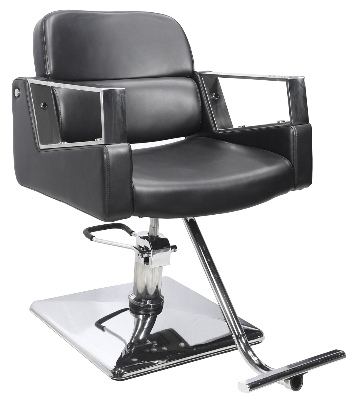 Model 642 Styling Chair With Modern Arm Rest With Extra Back Support