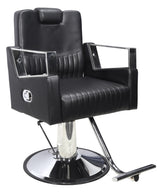 Model 9208 All Purpose Salon Chair, Hydraulic Adjustable Height, Reclinable Back Support