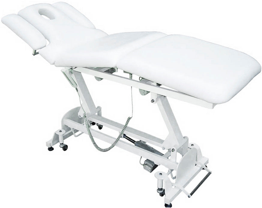 Electric Treatment Table With 3 Motorized Height/Backrest/Legrest - Model 2120