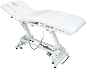 Electric Treatment Table With 3 Motorized Height/Backrest/Legrest - Model 2120