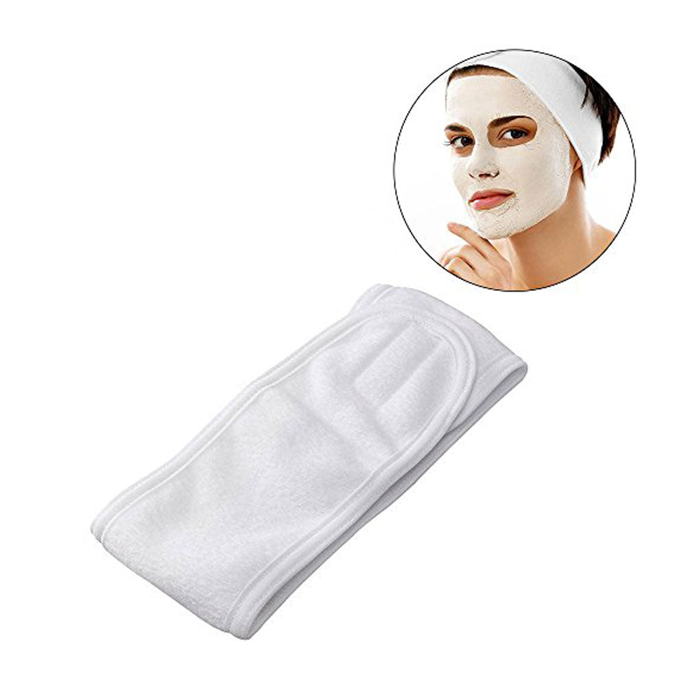 Spa Cotton Facial Velcro Headband