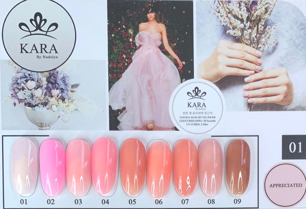 Kara By Nadelyn Korean Gel Polish Set 1