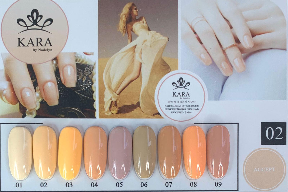 Kara By Nadelyn Korean Gel Polish Set 2