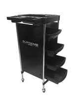 Load image into Gallery viewer, Salon Trolley With Storage Drawers
