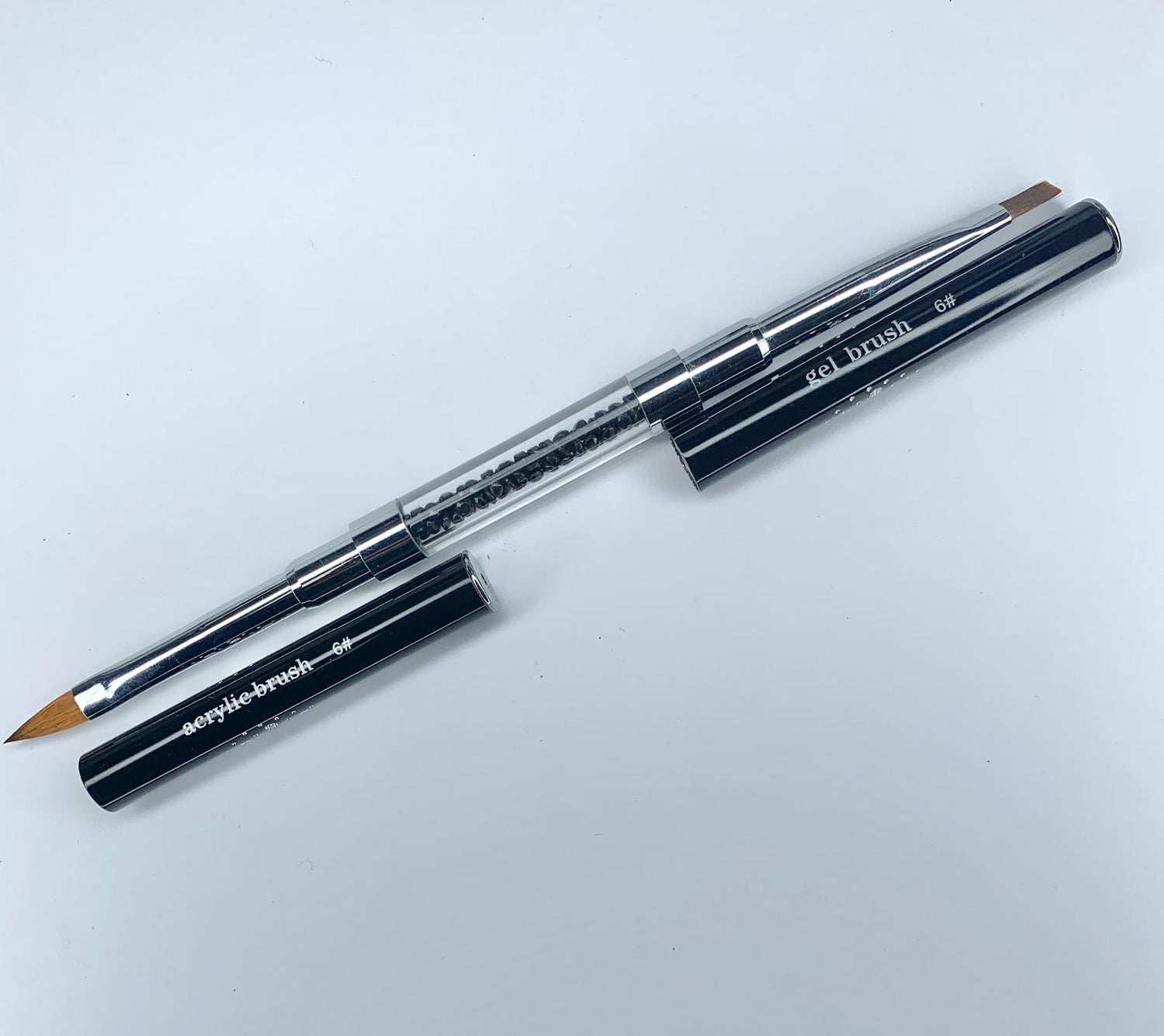 Gel Brush & Acrylic Brush 2 in1