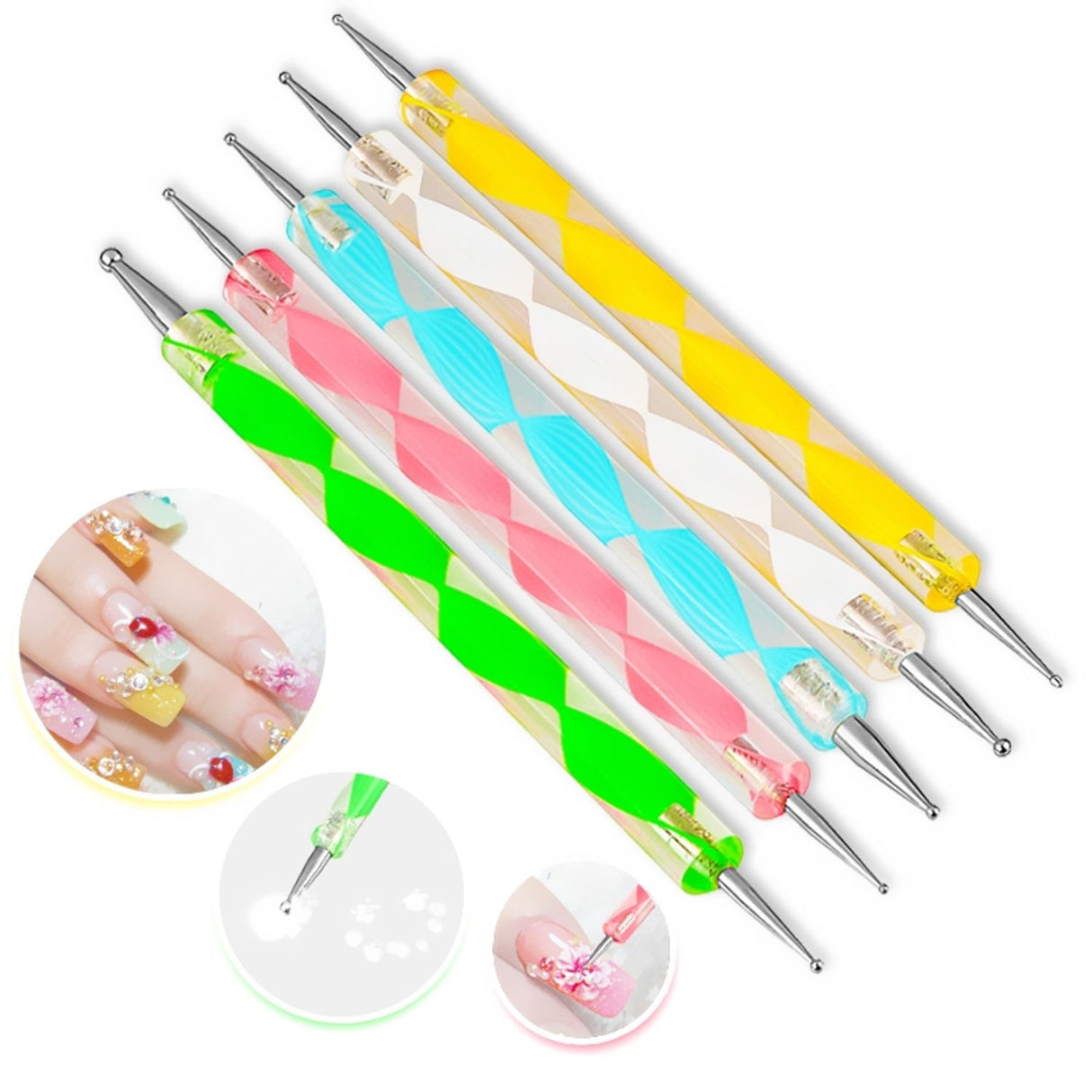 Nail Dotting Tool And Nail Art Pen