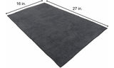 COTTON BLEACH PROOF SALON TOWELS 16"X27" BLACK ONE DOZEN