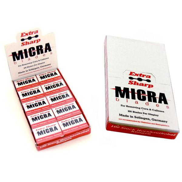 MBI-236B Callus Shaver Replacement Blades Pack of 100
