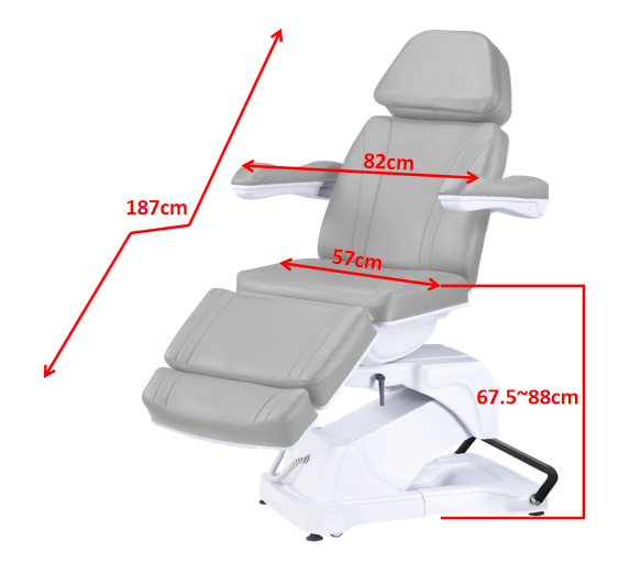 Electric Beauty Bed 4 Motor Spin 180 Model 2162 (PLEASE CONTACT US FOR INQUIRY)