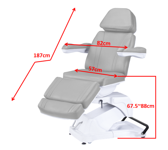 Electric Beauty Bed 4 Motor Spin 180 Model 2162 CANADIAN CERTIFIED (PLEASE CONTACT US FOR INQUIRY)