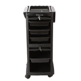 Professional Salon 4 Trey Locking Trolley